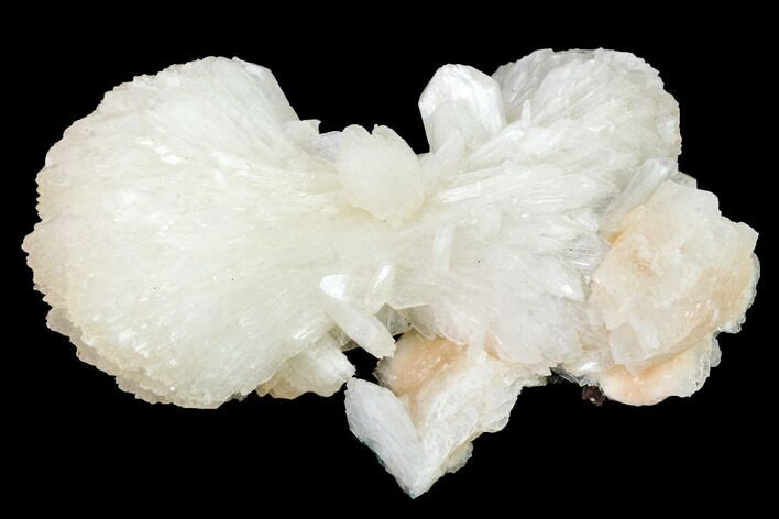 Stilbite Crystal Cluster - India #168796
